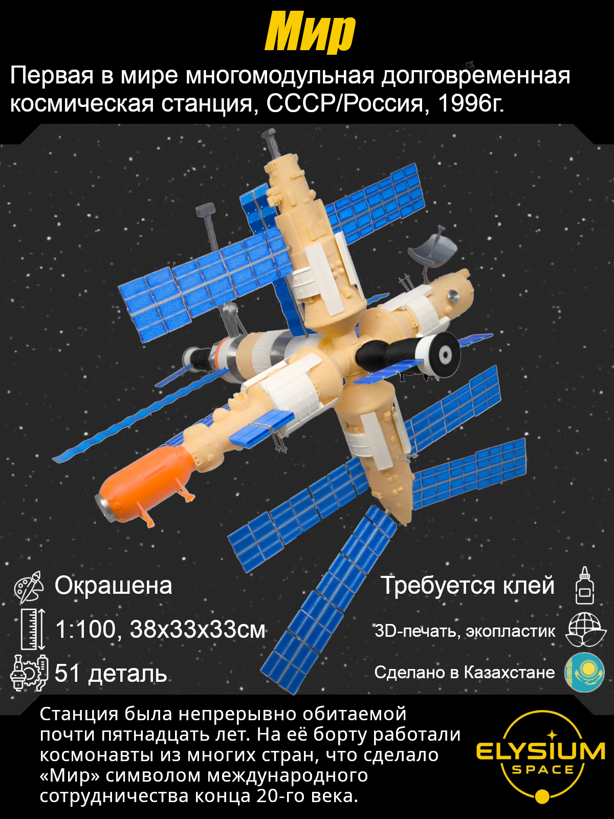 Сборная модель МИР